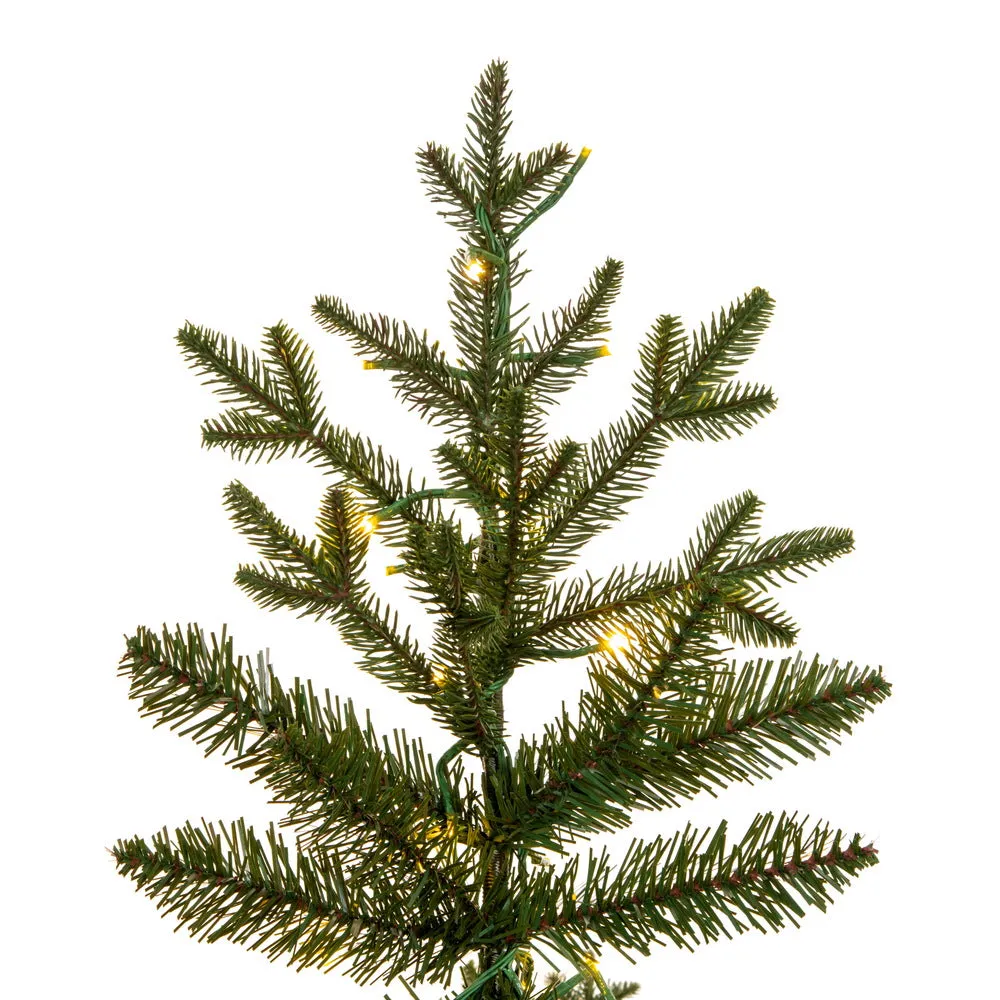 10' x 63" Kamas Fraser Fir Artificial Xmas Tree 3mm LED Color Changing Lights