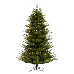 10' x 68" North Shore Fraser Fir Artificial Christmas Tree LED Warm White Lights