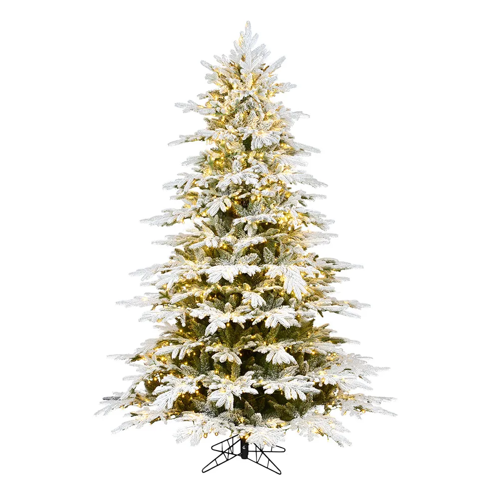 4.5'x47" Kamas Fraser Artificial Xmas Tree Multi-color Dura-Lit LED Mini Light