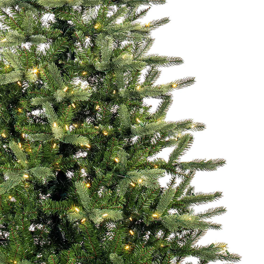 6.5' King Spruce Artificial Christmas Tree with Warm White Dura-Lit LED Lights