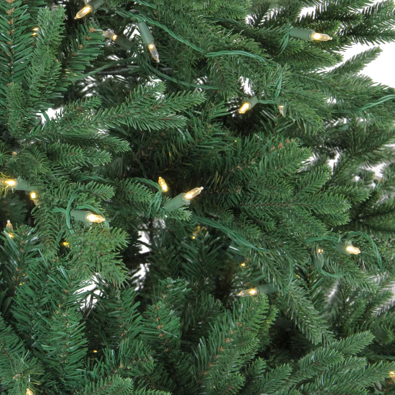 6.5' Pre-Lit Full Minnesota Balsam Fir Artificial Christmas Tree - Clear LED Lights