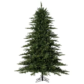 6.5' x 57" Kamas Fraser Fir Artificial Christmas Tree Warm White Dura-lit LED