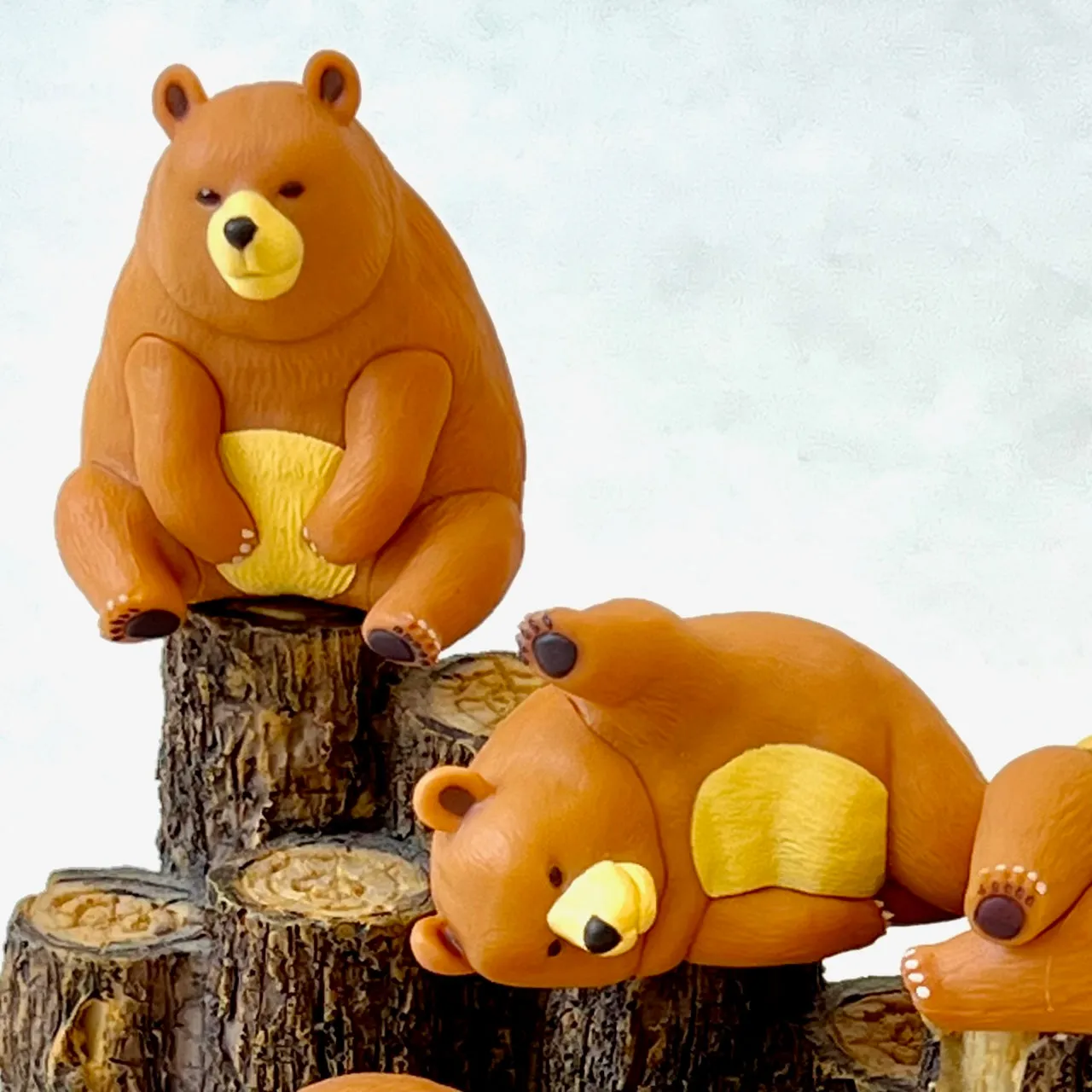 70240 Hitoyasumi Suru Kuma Relax Bear Figurine Capsule-5