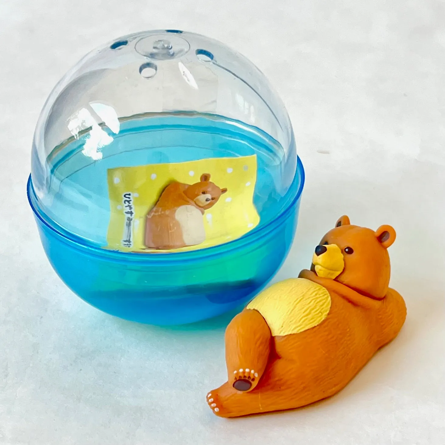 70240 Hitoyasumi Suru Kuma Relax Bear Figurine Capsule-5