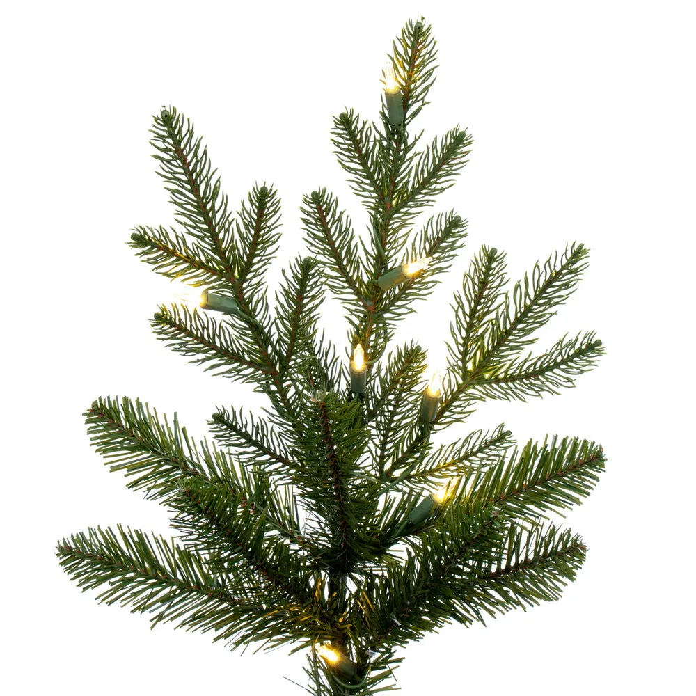 7.5' x 60" North Shore Fraser Fir Artificial Xmas Tree LED Warm White Lights