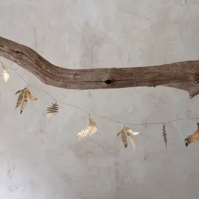 Brass Mixed Leaf Garland