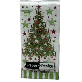 Christmas Hankie - Tree