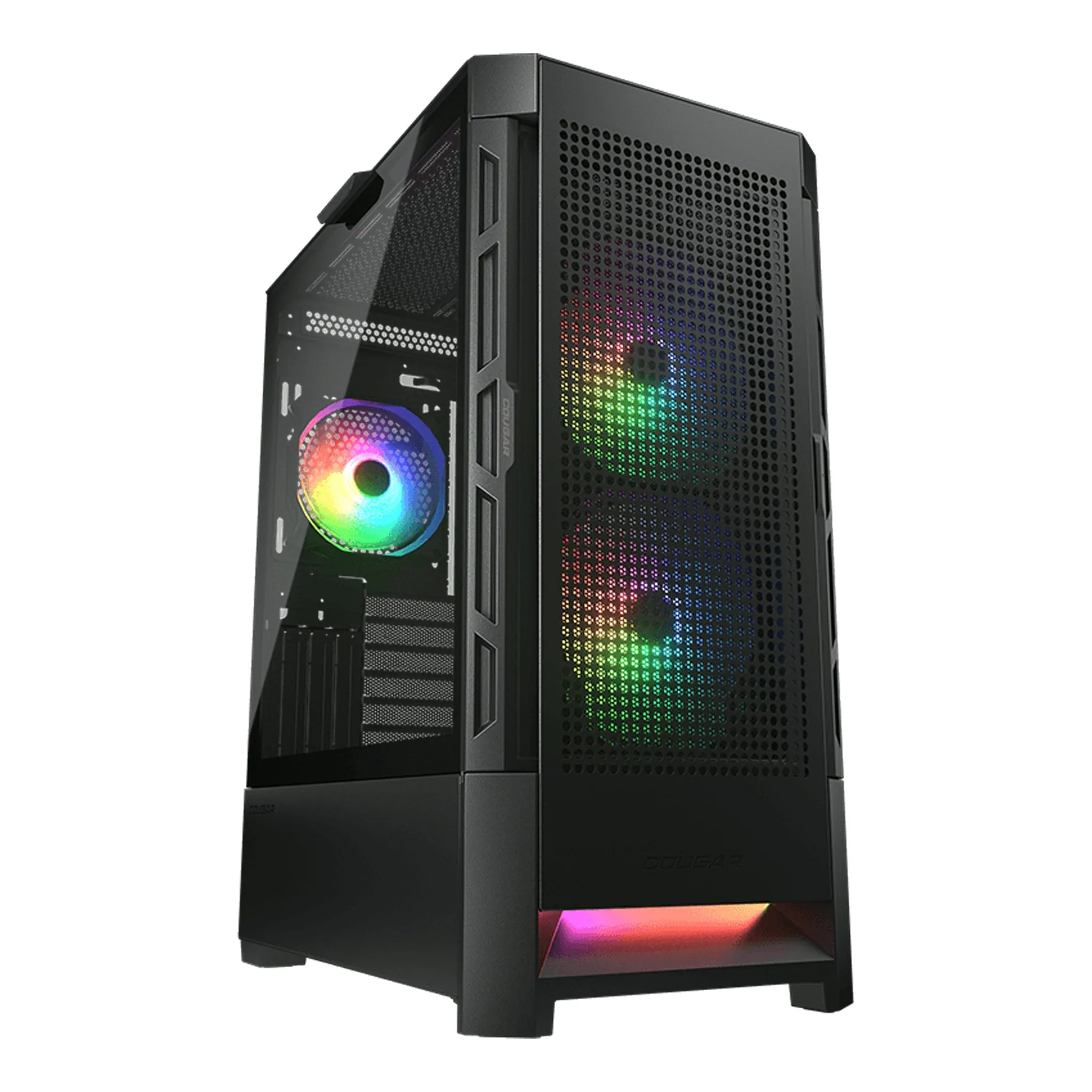 COUGAR DUOFACE RGB E-ATX Black Mid-Tower Gaming Case