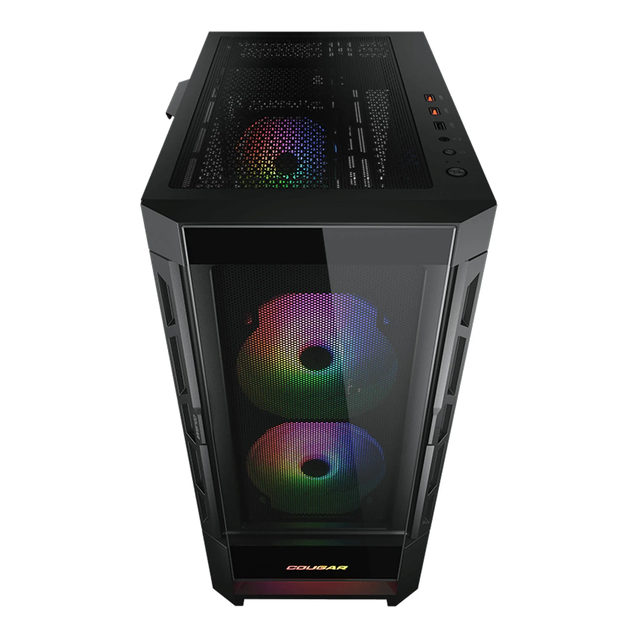 COUGAR DUOFACE RGB E-ATX Black Mid-Tower Gaming Case