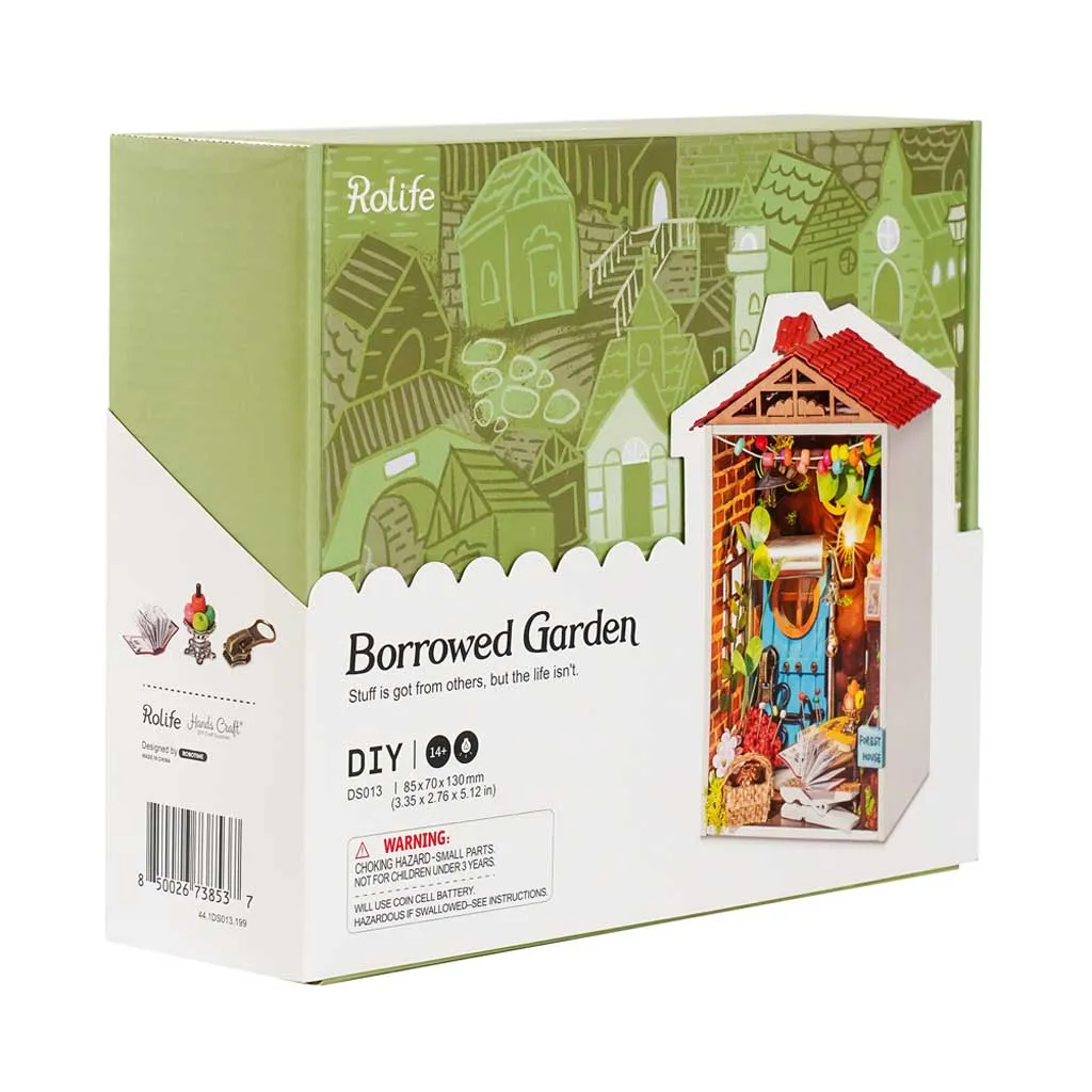 DIY Miniature House Kit: Borrowed Garden