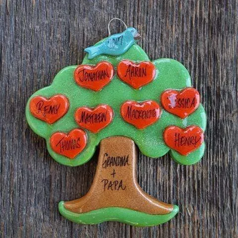 Family Tree Christmas Ornament