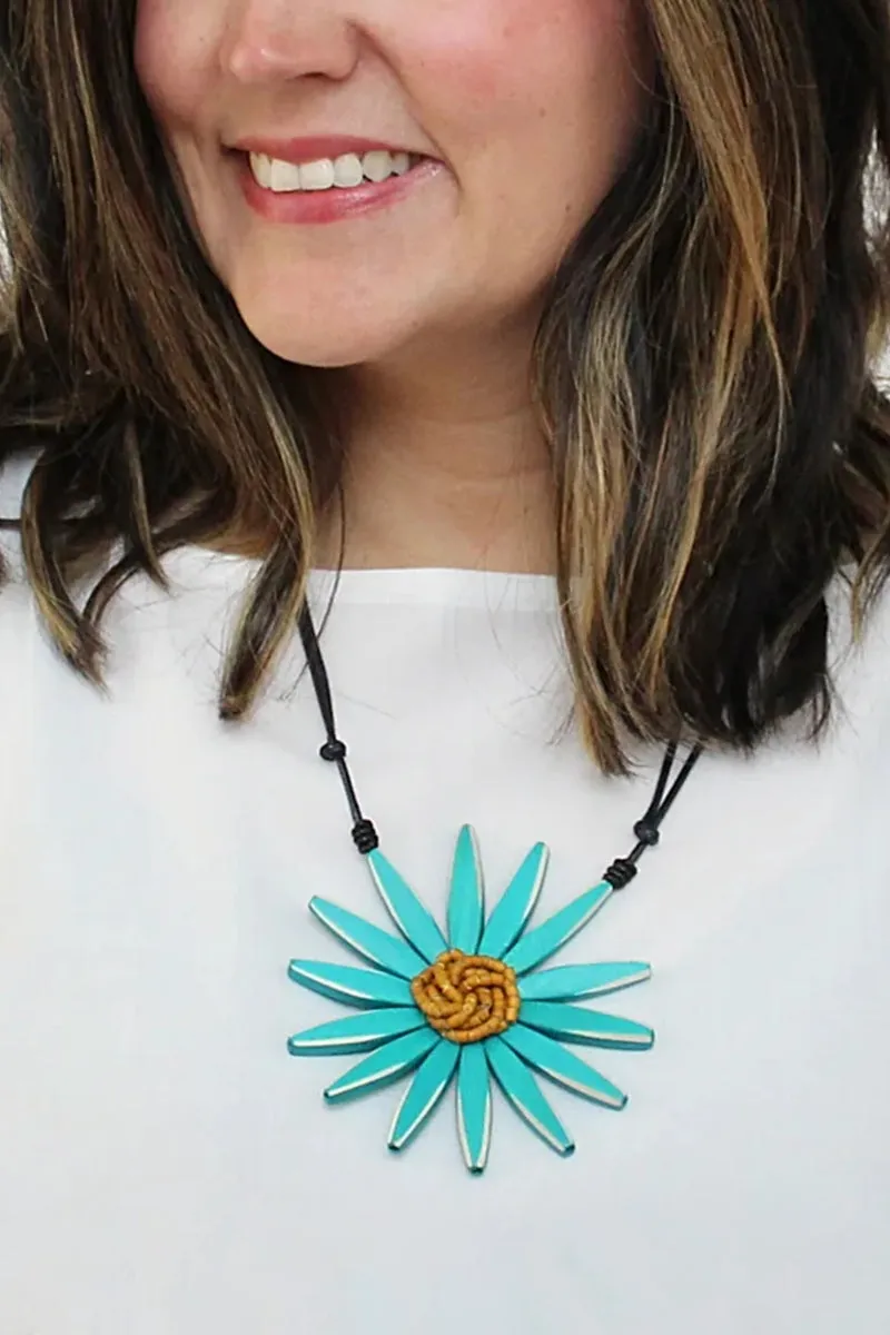 Flower Statement Necklace