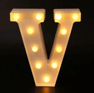 LED Alphabet Letters