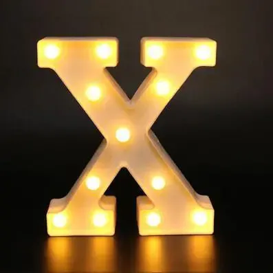 LED Alphabet Letters