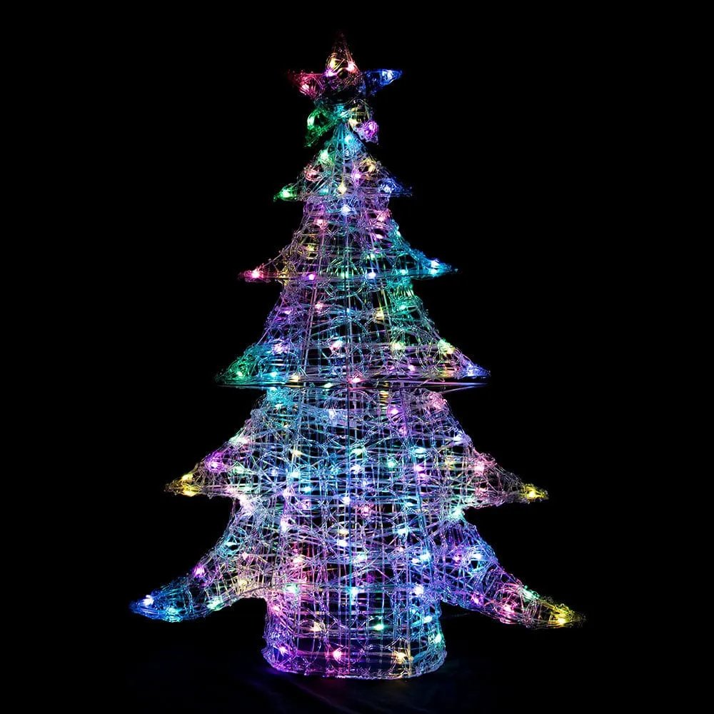 LED Rainbow Acrylic Tree with App (100cm)