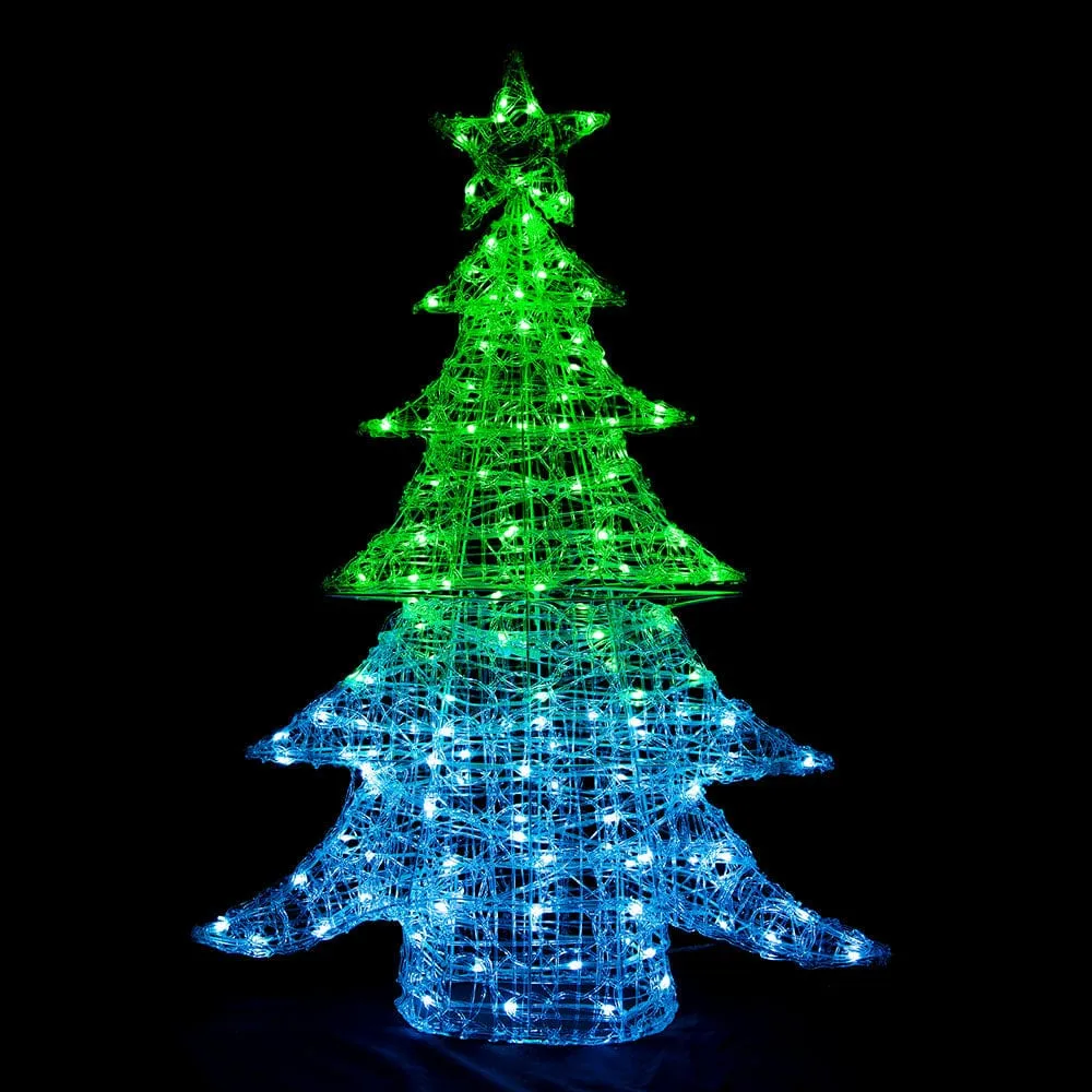 LED Rainbow Acrylic Tree with App (100cm)