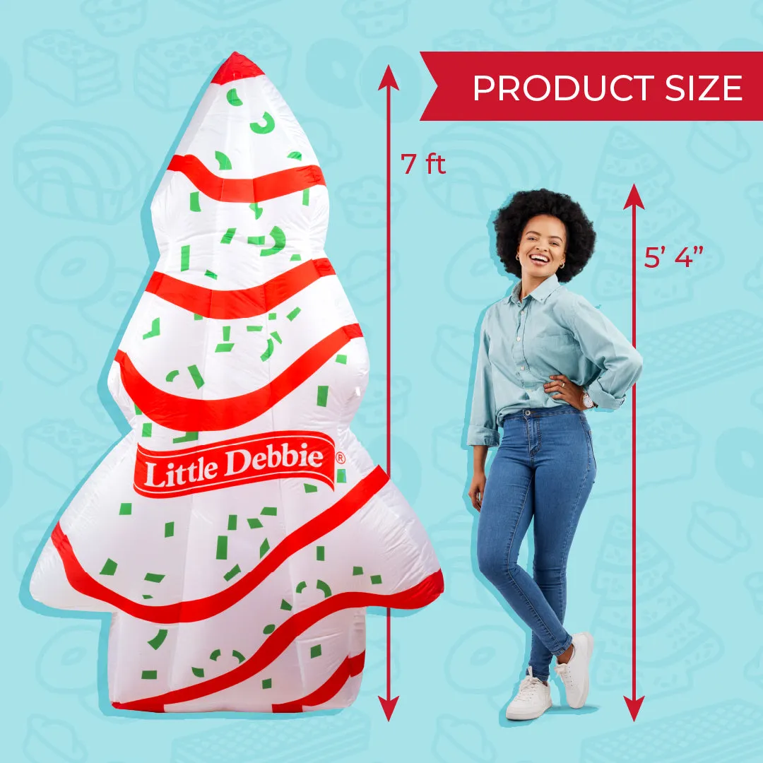 Little Debbie® Christmas Tree Cake Yard Inflatable