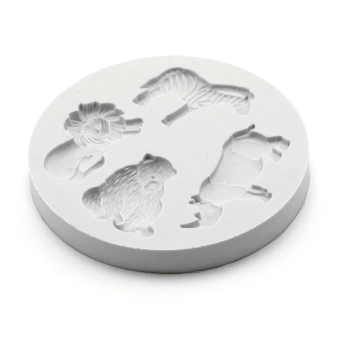 Miniature Wild Animals Silicone Mould