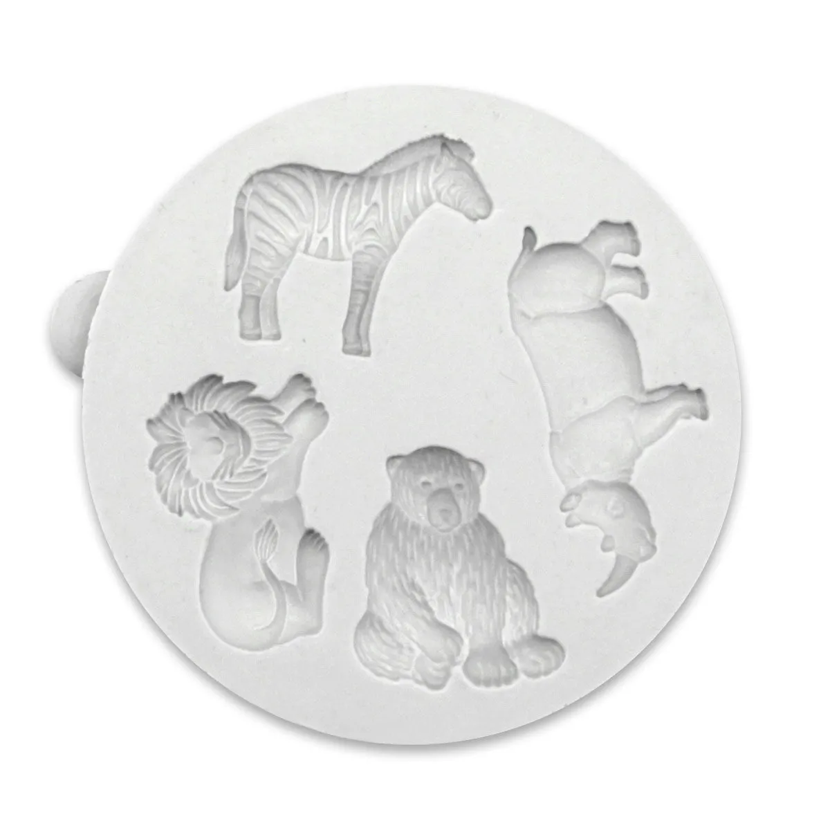 Miniature Wild Animals Silicone Mould