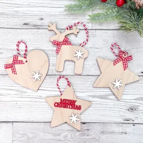 Mix & Match Nordic Christmas Tree Decorations