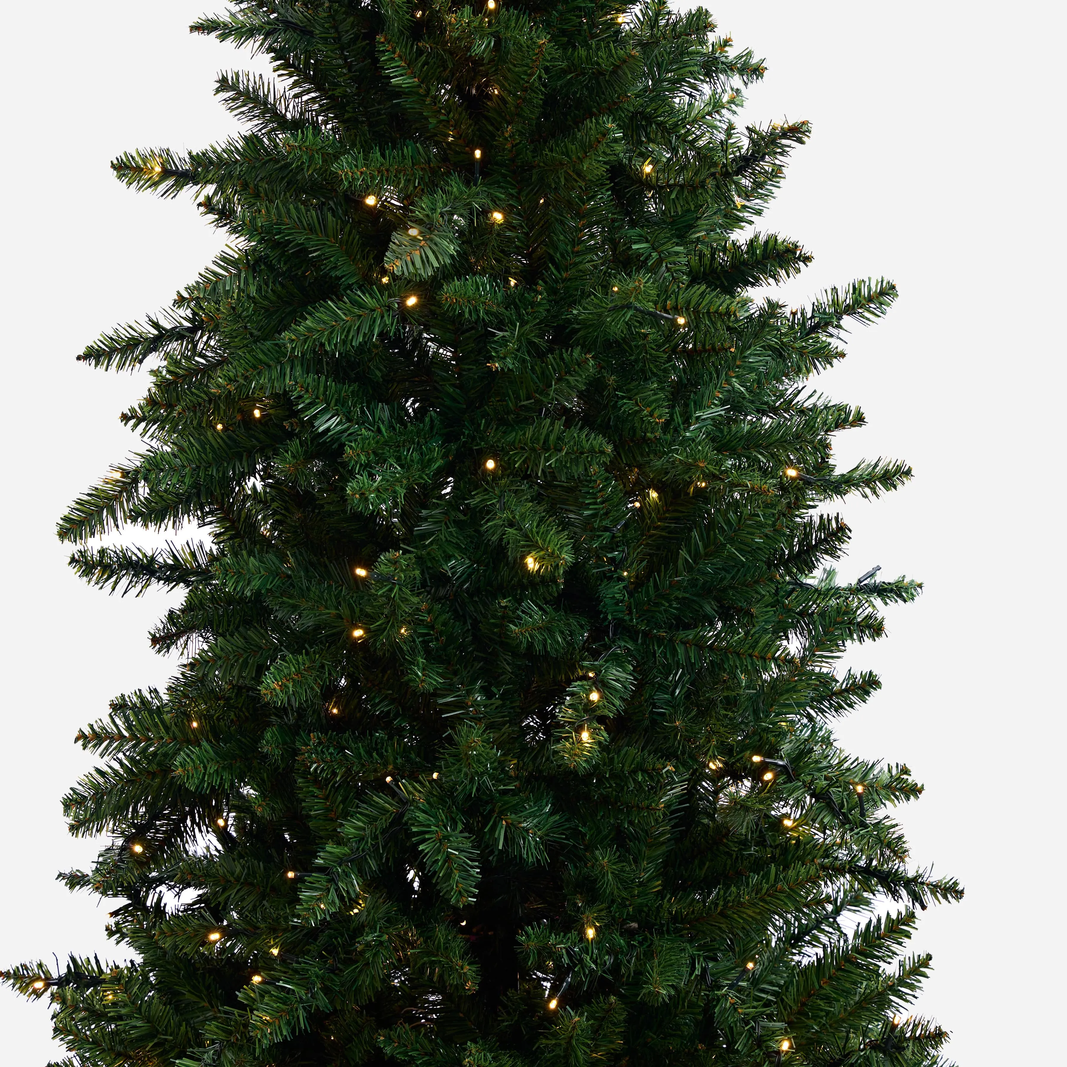 Pre-Lit Noble Pine Pencil Tree 7ft (2.1m)