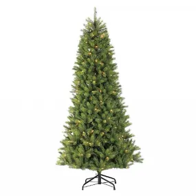 Puleo Kensington Slim Prelit Artificial Christmas Tree