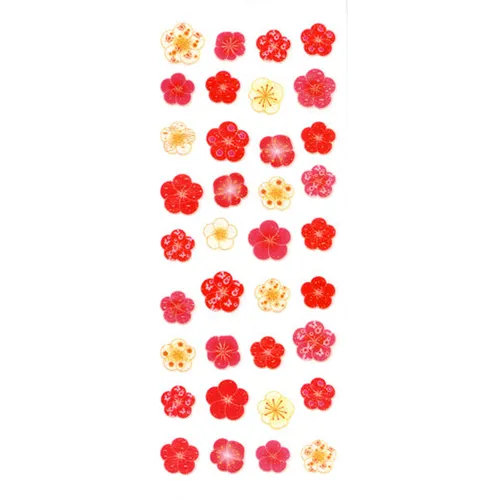 Sparkle Stickers - Plum Blossoms