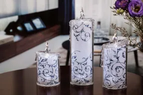 Swirly Leaves Candle Set