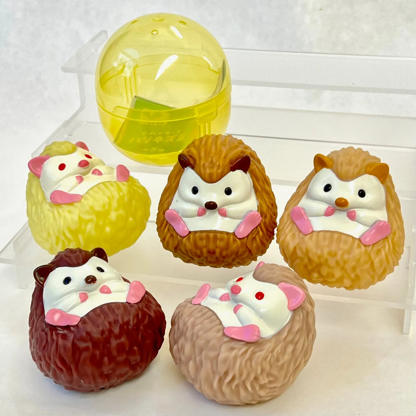 X 70249 Soft Hedgehog Figurine Capsule-DISCONTINUED