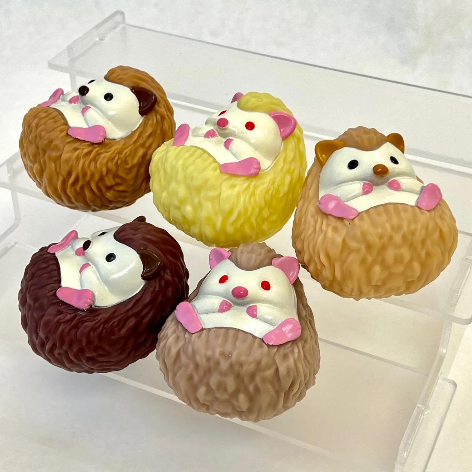 X 70249 Soft Hedgehog Figurine Capsule-DISCONTINUED