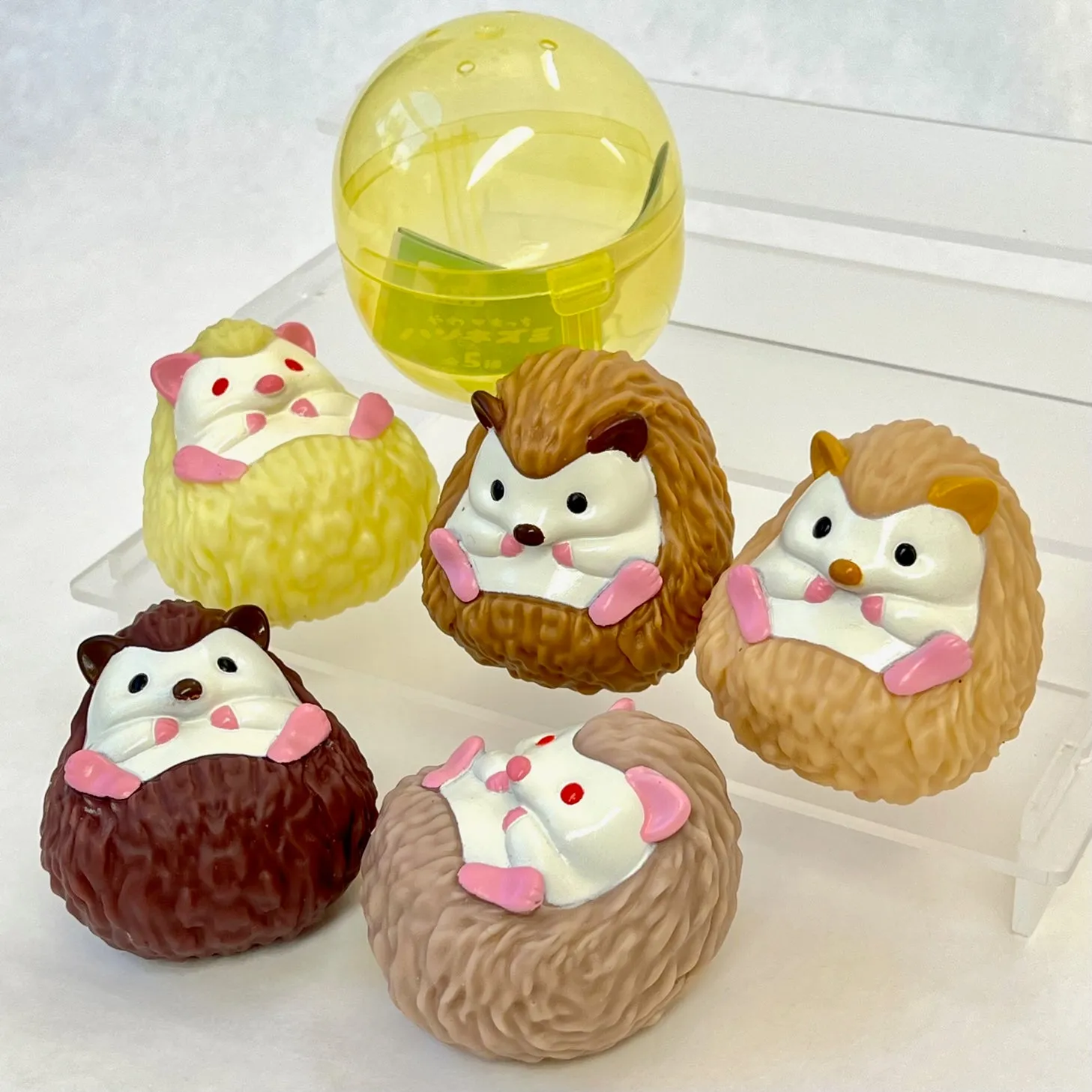 X 70249 Soft Hedgehog Figurine Capsule-DISCONTINUED