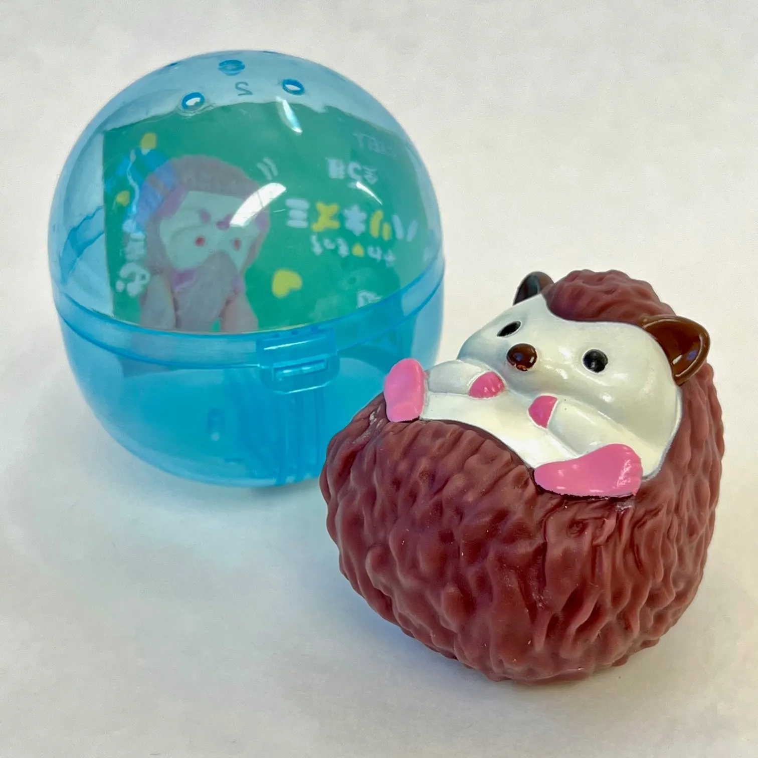 X 70249 Soft Hedgehog Figurine Capsule-DISCONTINUED