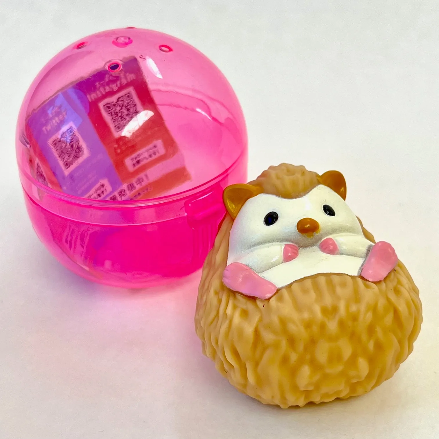 X 70249 Soft Hedgehog Figurine Capsule-DISCONTINUED