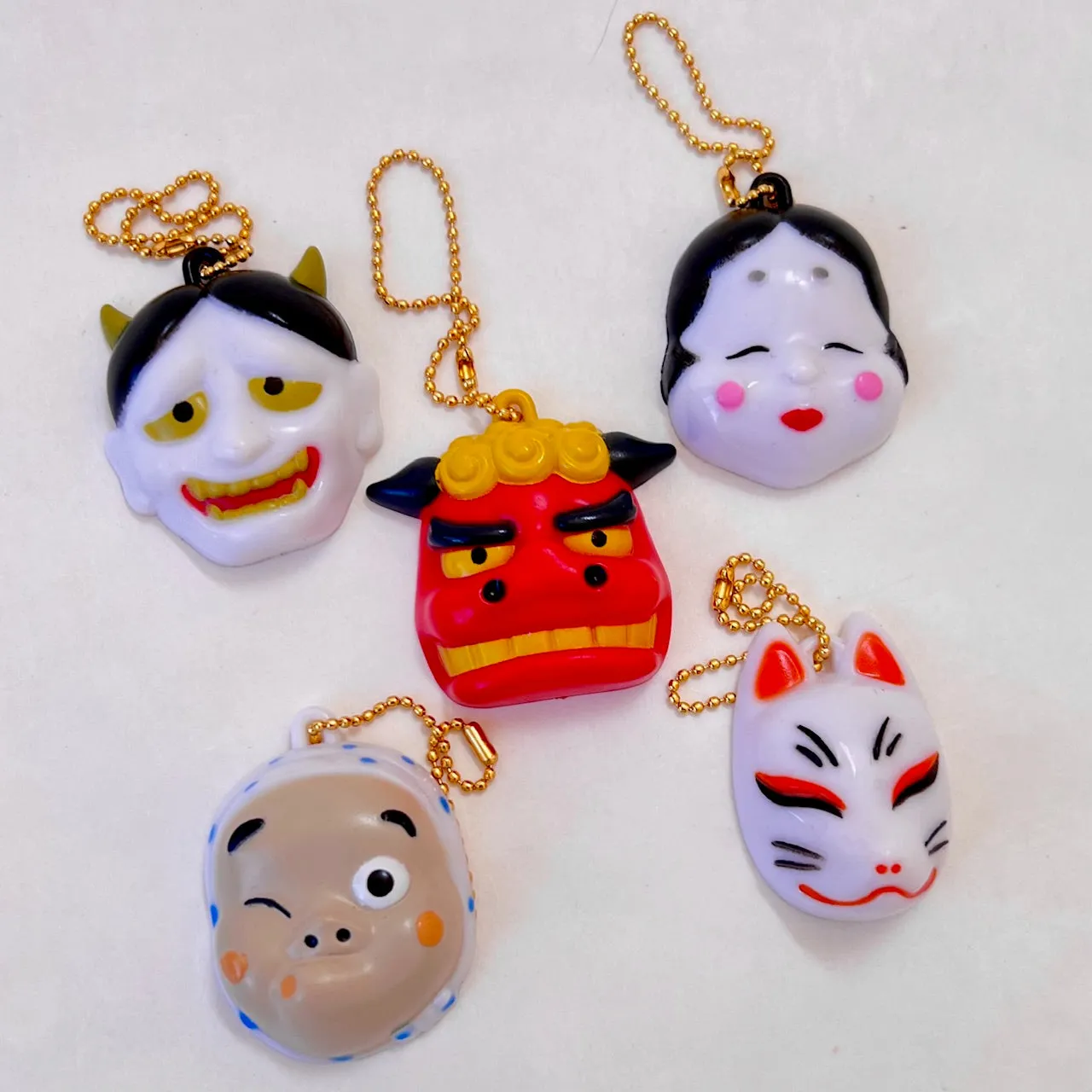 X 70327 Japanese Masks Figurine Capsule-DISCONTINUED