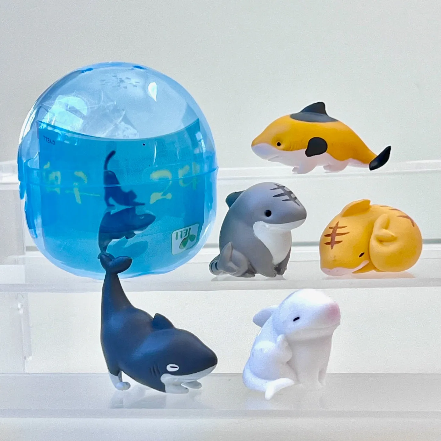 X 70348 Cat Shark Figurine Capsule-DISCONTINUED