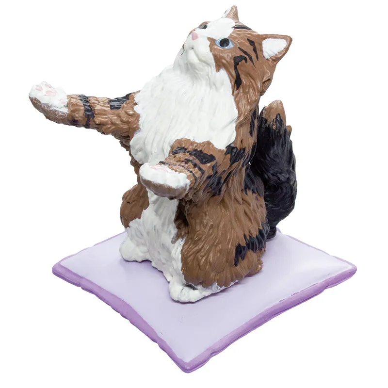 X 70907 Cat on Pillow Pen Holder Capsule-DISCONTINUED